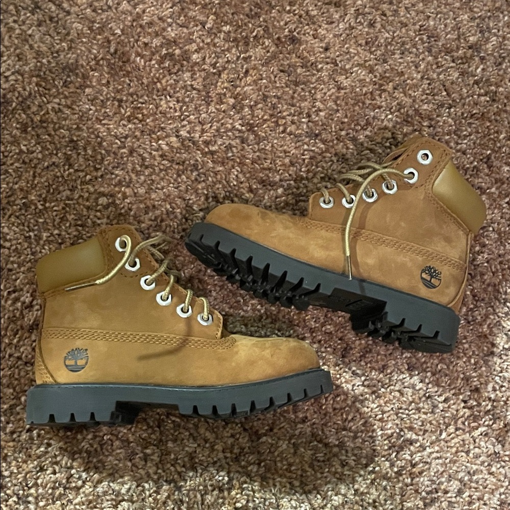 Timberland Brown Lace-Up Boots
